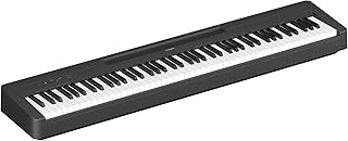 Yamaha P-143 Entry-Level Compact Portable Digital Piano, Black