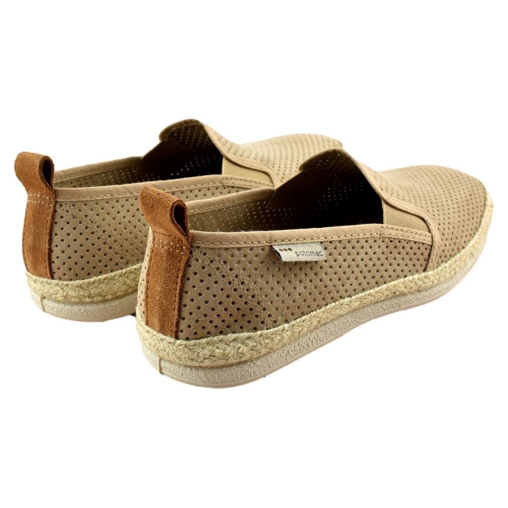 POTOMAC - Zapato de Lona con Plantilla Acolchada y elásticos Laterales 104422 Lona