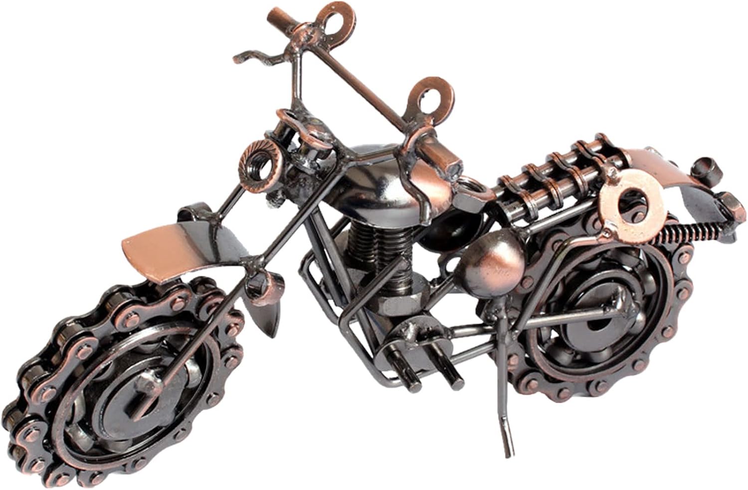 Lazee Metal Motorcycle Model, Vintage Motorcycle Decor
