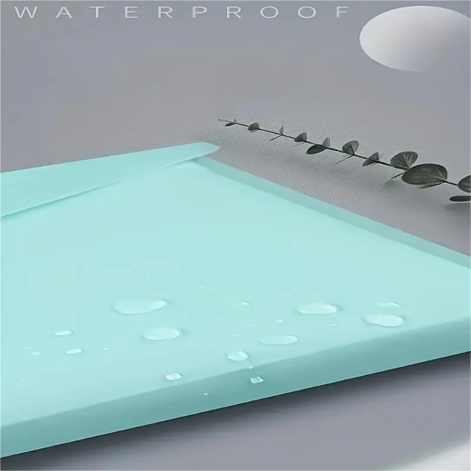 20 sobres de plástico transparentes, reutilizables, impermeables, con botones(Pink)