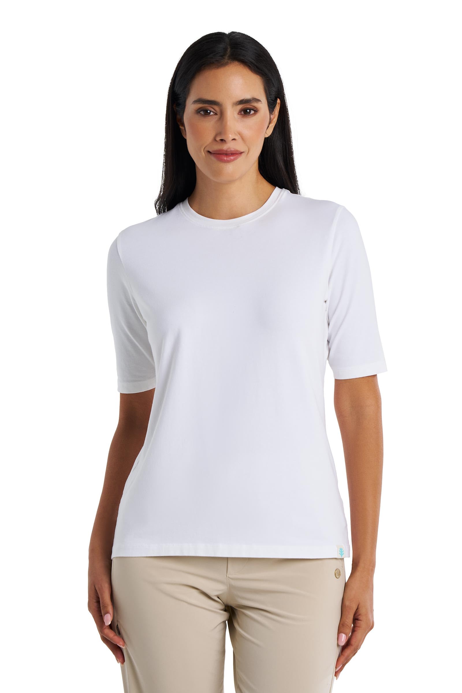 Womens Short Sleeve T-Shirt - UPF 50 Sun Protection - Morada