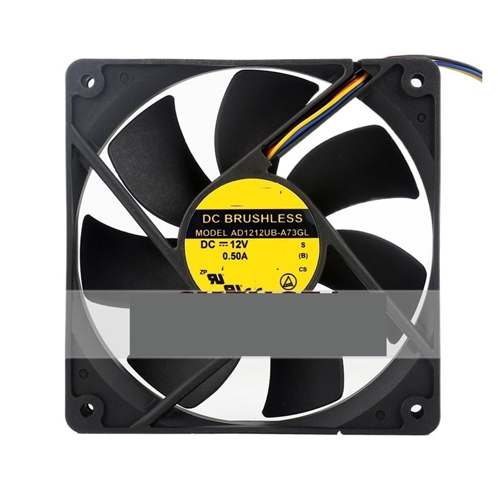 IVEKYKIBC AD1212UB-A73GL /AD1212UB-A71GL/-AD1212UB-A7BGL 12025 DC12V 0.50A 12CM Cooling Fan(Ad1212ub-a7bgl)