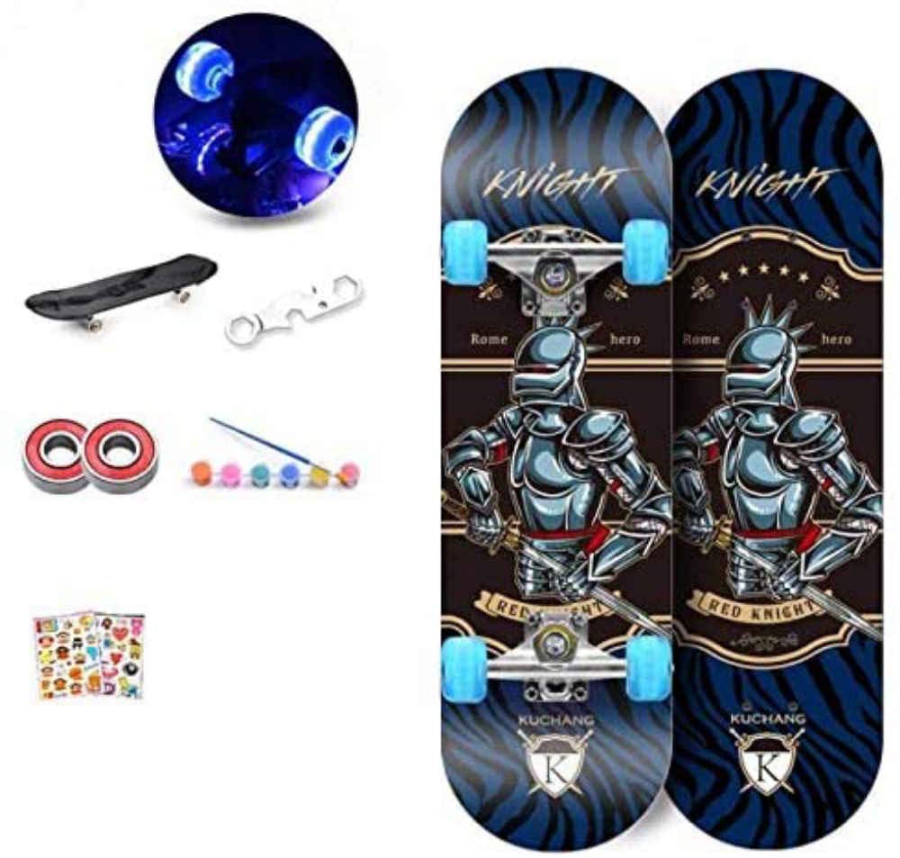 新品未使用PREMIUM SKATEBOARDS キッズ7.25 x 29.5 April Skateboard Assembly Kai Kishi Chibi Red 8.25