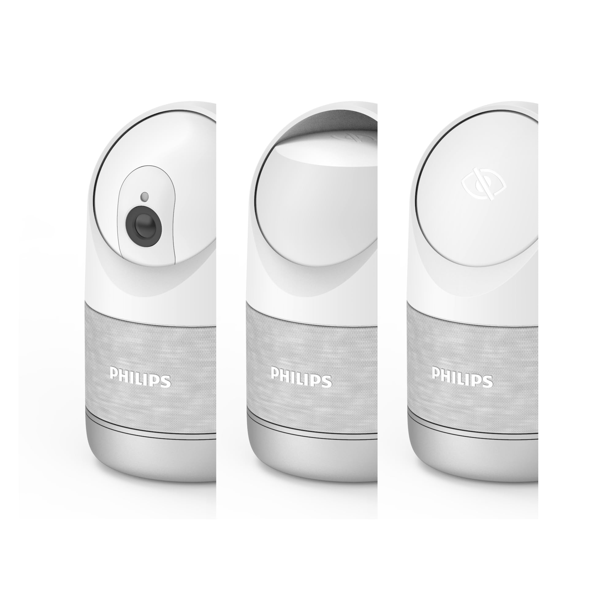 PHILIPS WelcomeEye Look Caméra Intérieure 2K Motorisée Auto-Tracking