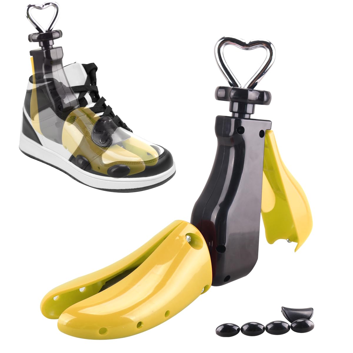 Estirador de zapatos, nuevo estirador de botas para mujeres y hombres, elástico en 4 direcciones, para dar forma al interior del zapato.