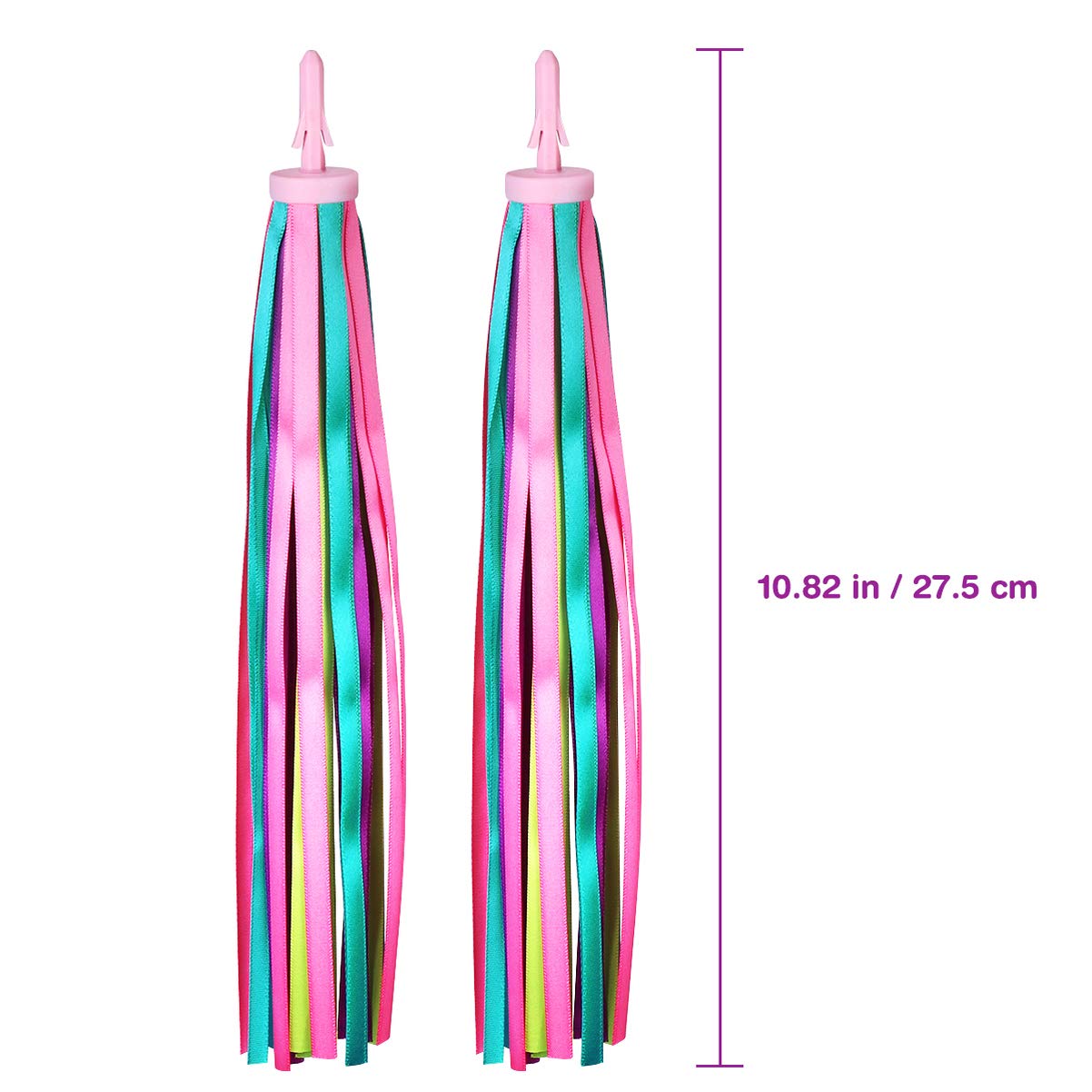 Colorful Bike Streamers for Kids - Add Fun to Their Ride -4 Colorful Bike Streamers for Kids - Add Fun to Their Ride -4