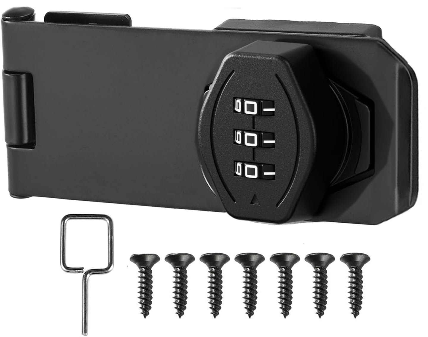 Litensh Security Cabinet Password Hasp Locks Latch