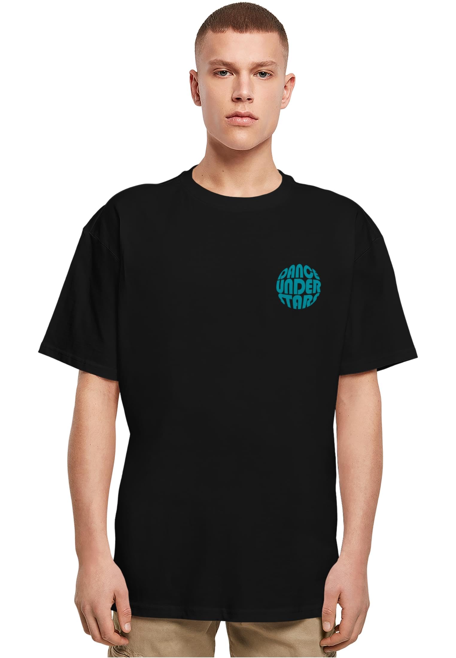 MERCHCODE Herren Mp0008592-dance Under Stars Oversized T-Shirt T-Shirt (1er Pack)