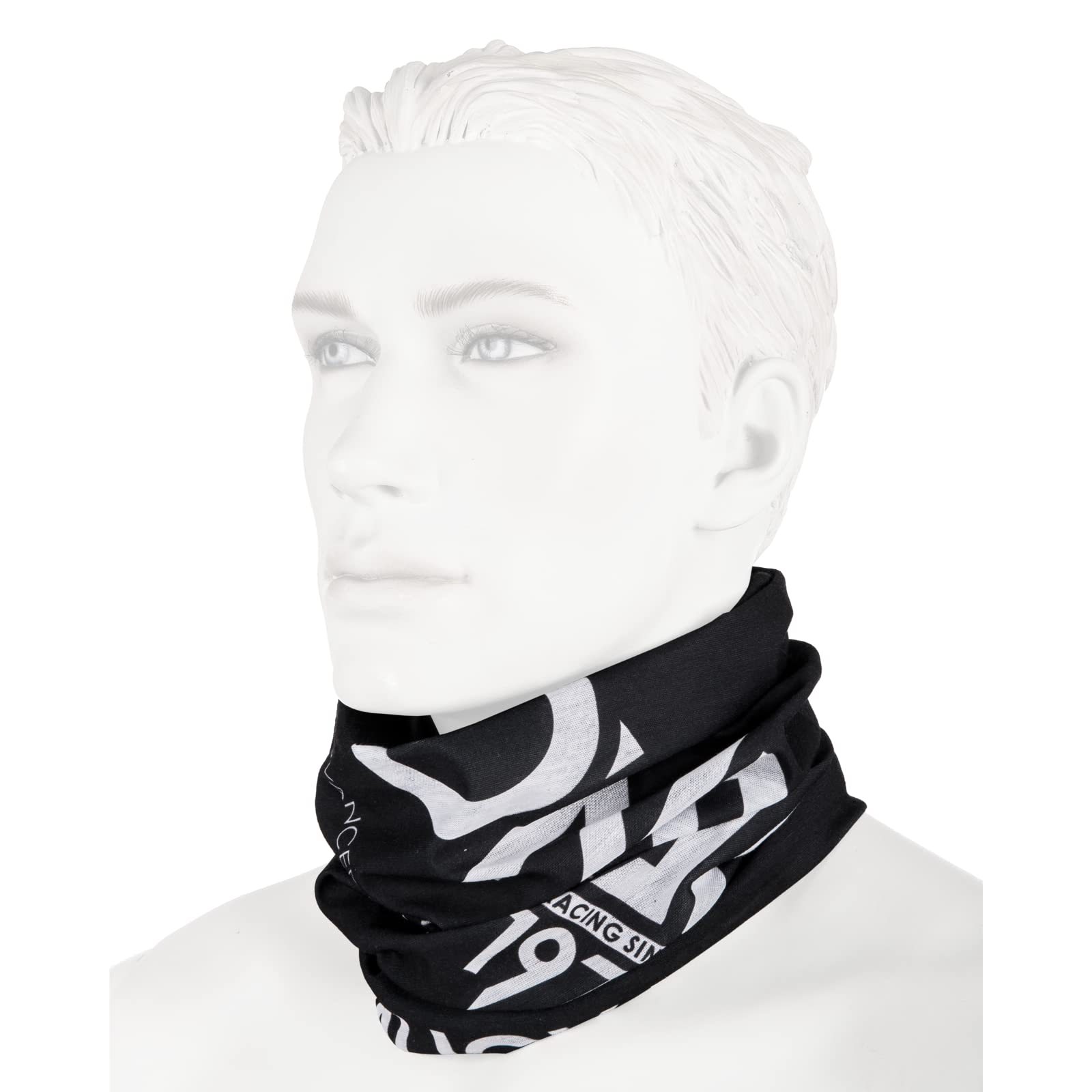 O‘NEAL | Halstuch Schlauch-Schal | Mountainbike Motocross Motorrad | Ungesäumt, Bequemes Material, elastischer Stoff | Neckwarmer Solid | Unisex | Schwarz Weiß | Einheitsgröße