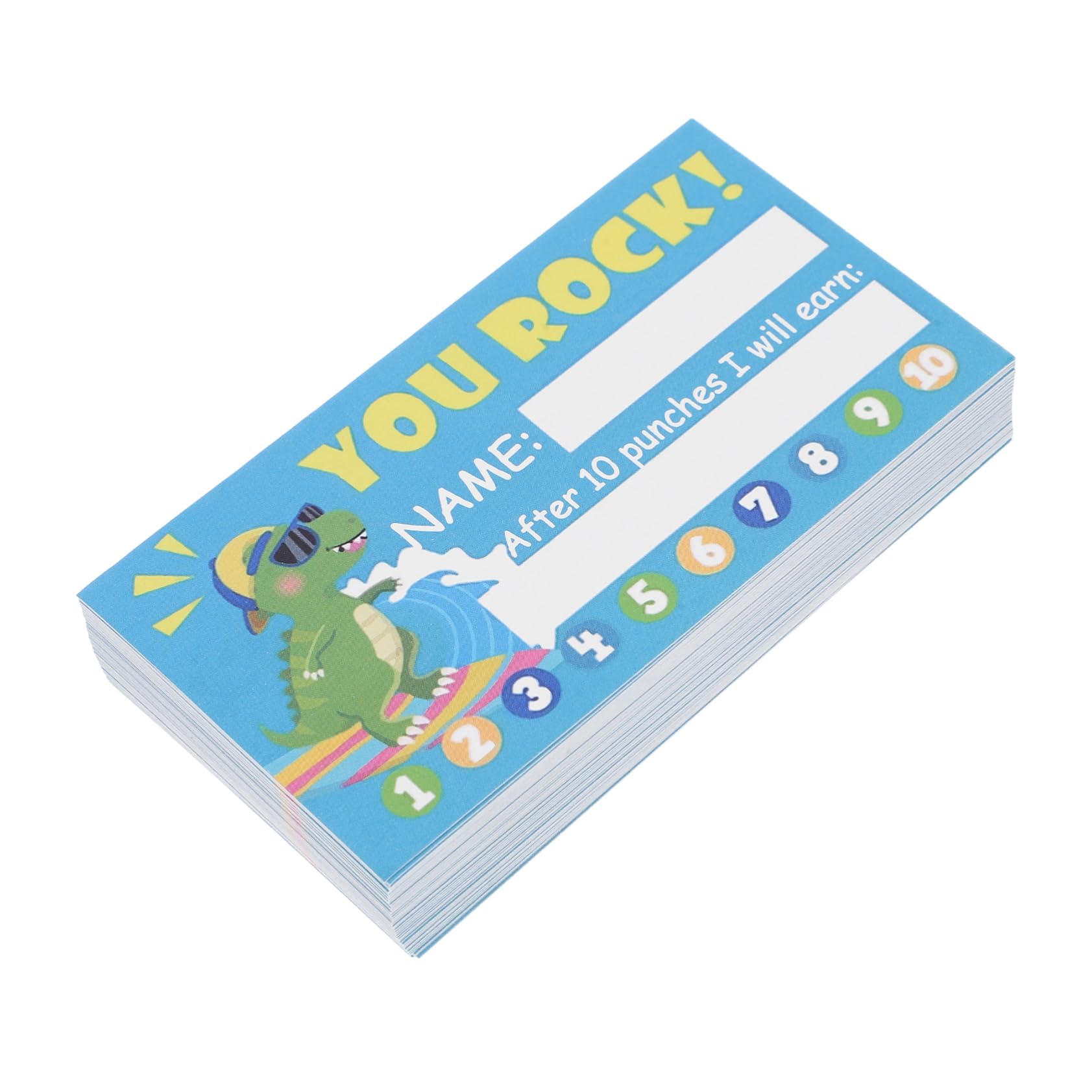 SHINEOFI 1000piezas Tarjetas De Recompensa Para De Tarjetas Perforadas Motivadoras Para Aula Comportamiento y Fomento Diseño Para Profesores y
