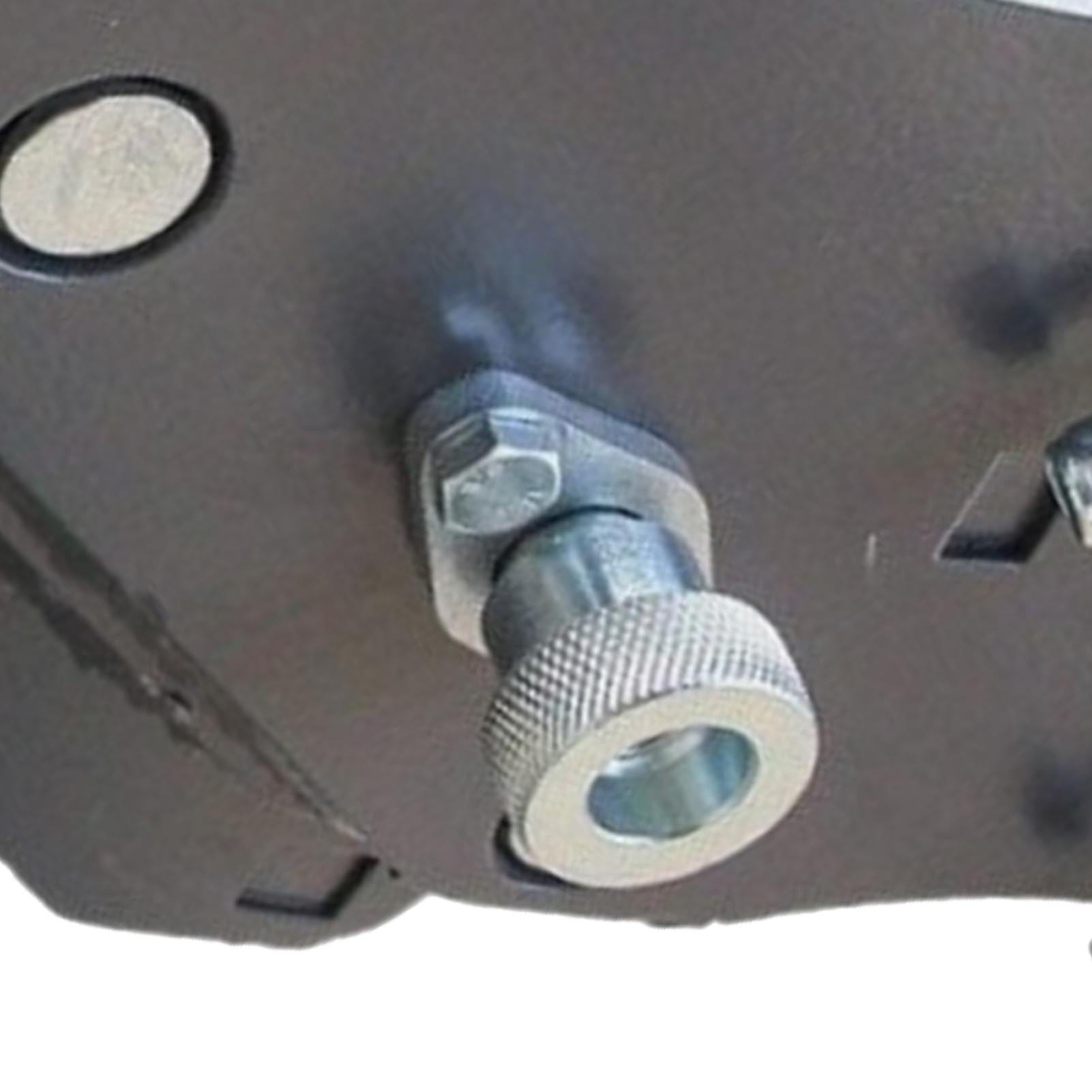 ASHATA Mechanische Schnellwechselkupplung, Mini Bagger Schnellkoppler Adapter 0-3 Tonnen 92mm Spannweite 85mm Mittelradstand 25mm Stiftdurchmesser