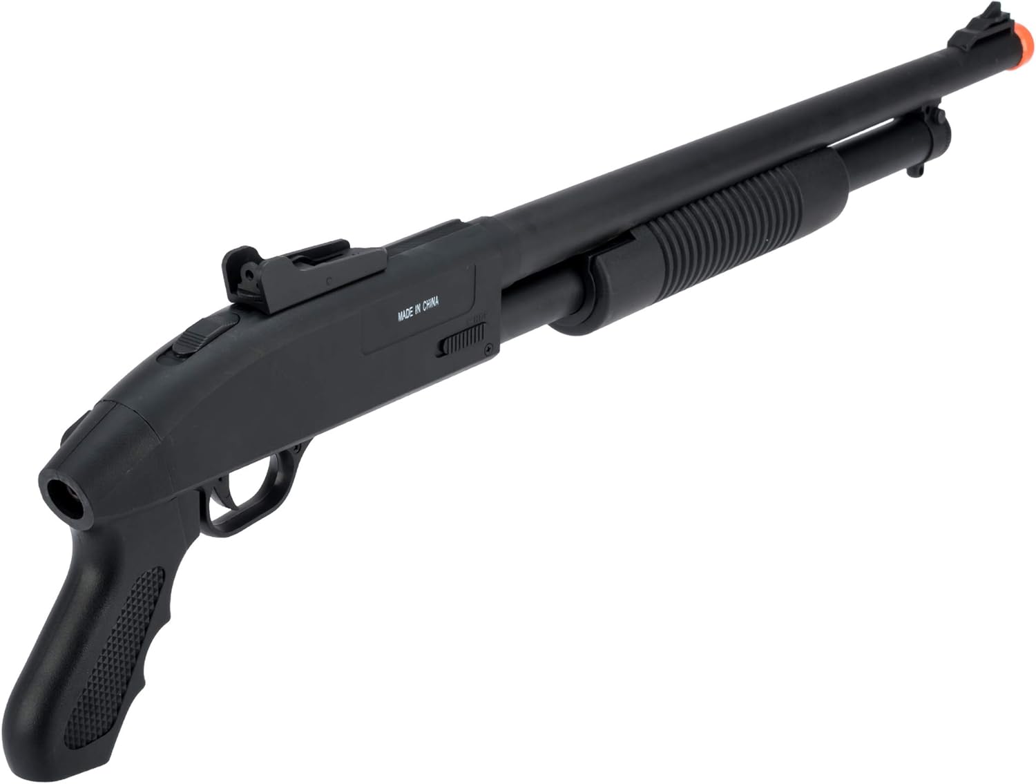 Evike Airsoft - Galaxy/ZM ZM61 Single Shot Spring-Powered Airsoft Shotgun (Model: Airsoft Pistol Handle)