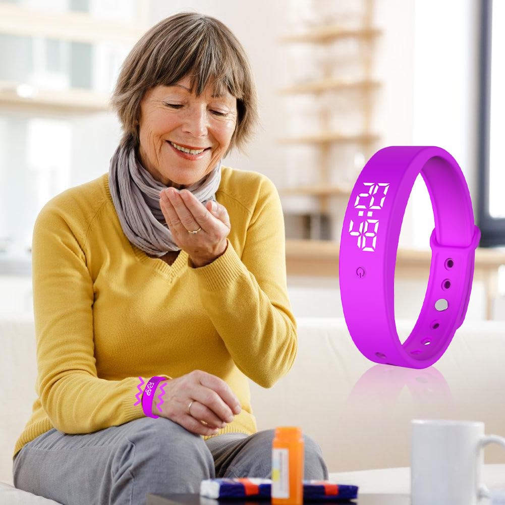 Umllpet Vibration Alarm Bracelet, Alarm Clock Vibration - Image 2