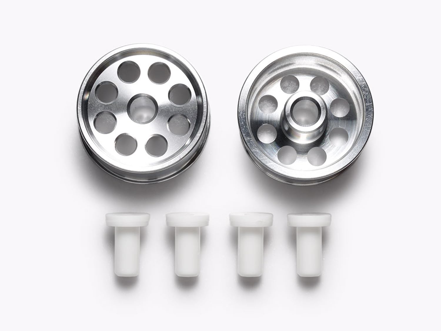 ミニ四駆　アルミホイール(レッド2本)4セット Amazon | Lanx. ミニ四駆用 アルミホイール 4個セット ブラック