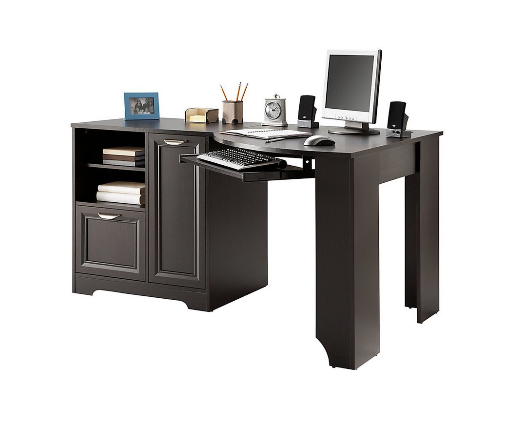 Realspace(r) Magellan 60"W Corner Computer Desk, Espresso