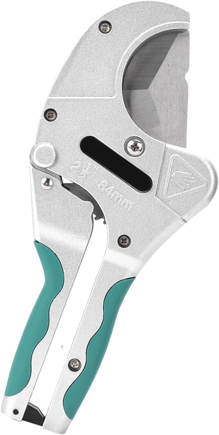 Pipe Cutter SK5 Steel Tube Cutting Scissors, Heavy Duty Tool for PVC Hose, 64mm Shear Diameter for Home Repairs and Plumbers