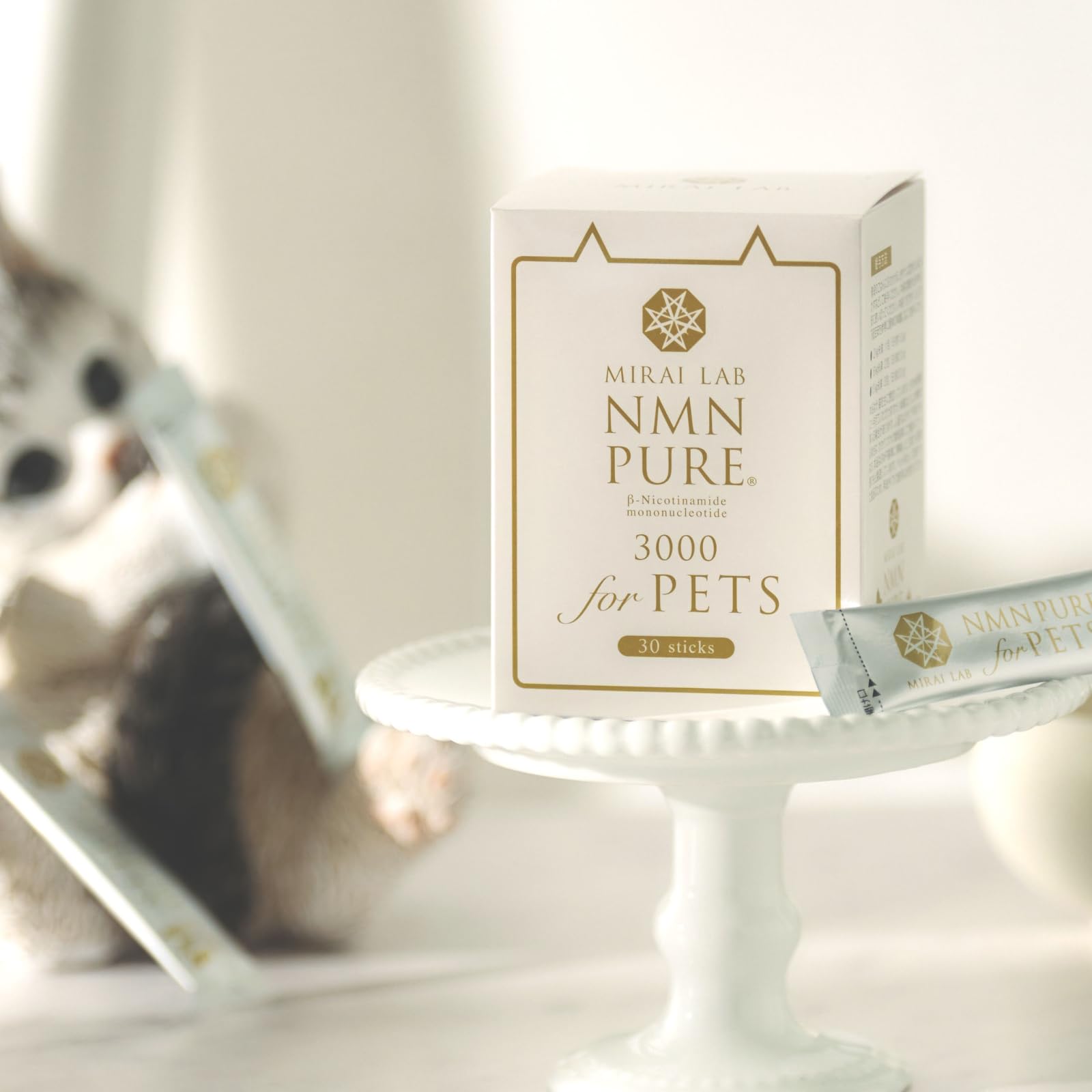 Amazon.co.jp: MIRAI LAB ミライラボ NMN ペット用サプリメント 犬猫用