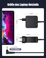 DINTYOU 45W Laptop Töltő 19V 2.37A 4.0x1.35mm - ASUS ZenBook UX305 UX330UA VivoBook Ultrabook Kompatibilis Adapter Túlfeszültség Védelemmel 6