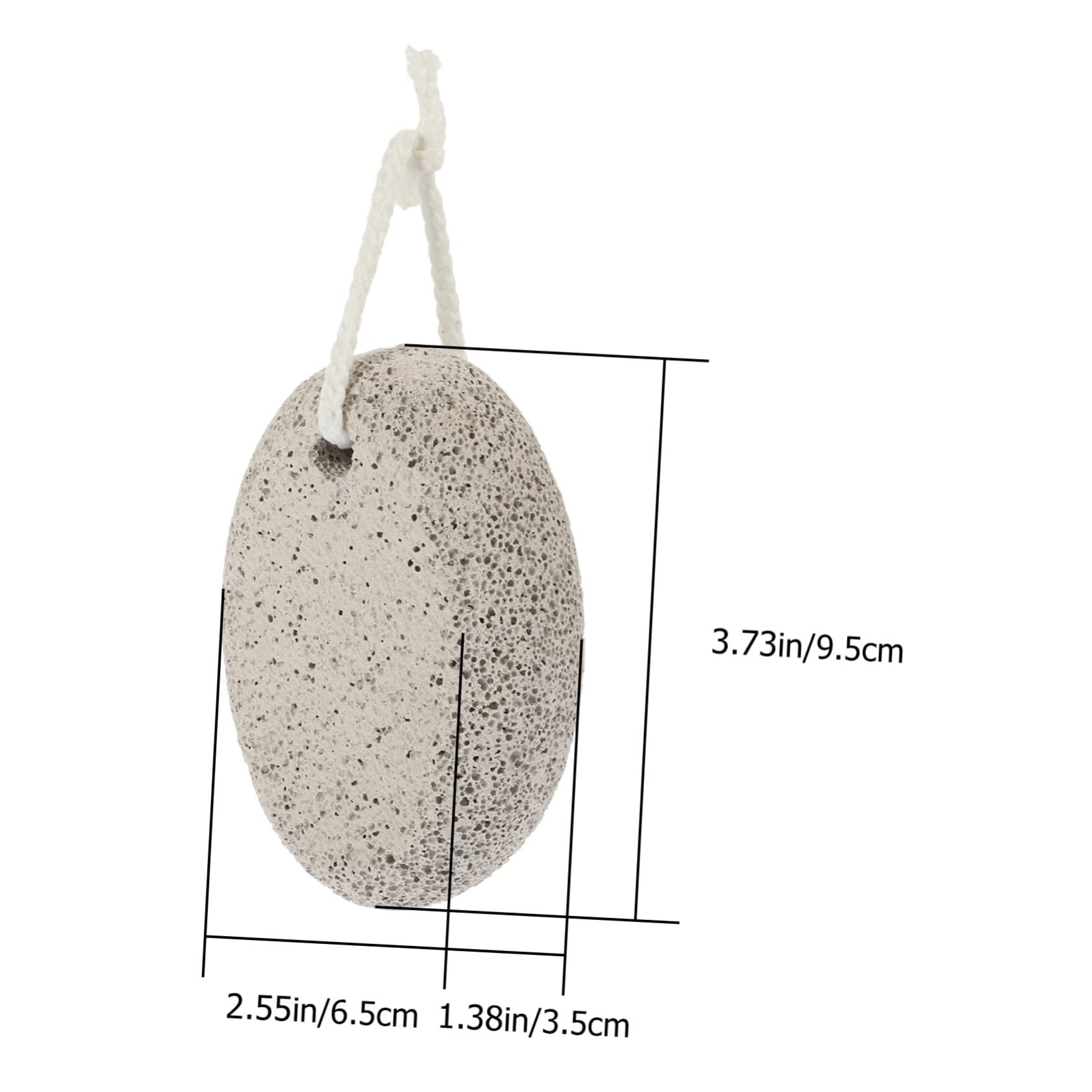 Gogogmee 6pcs Foot Pedicure Remover Tools Foot Scrubbers Hard Skin Foot Exfoliating Files for Smooth Feet