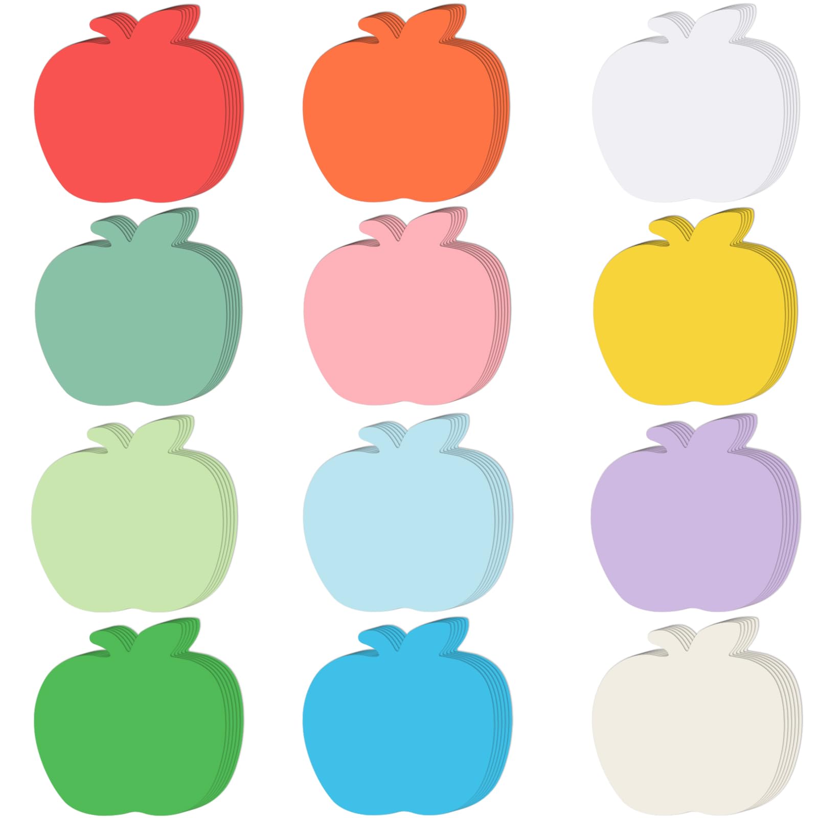 Amazon.Com: 360 Pcs Apple Cutouts Assorted Color Fall Apple Cut-Outs  Colorful Fall Classroom Decor Paper Apple Shaped Accent For Kids Diy Craft  Projects Autumn Thanksgiving Classroom Bulletin Board Decorations : Office  Products