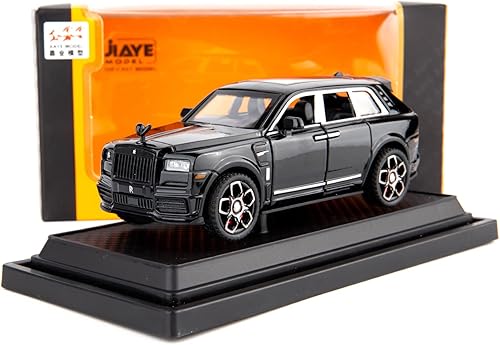 Miniatura 6 de BDTCTK Compatible con el modelo de automóvil Rolls Royce Cullinan 136, auto de juguete fundido a presión, puertas abiertas, luz y sonido, juguetes