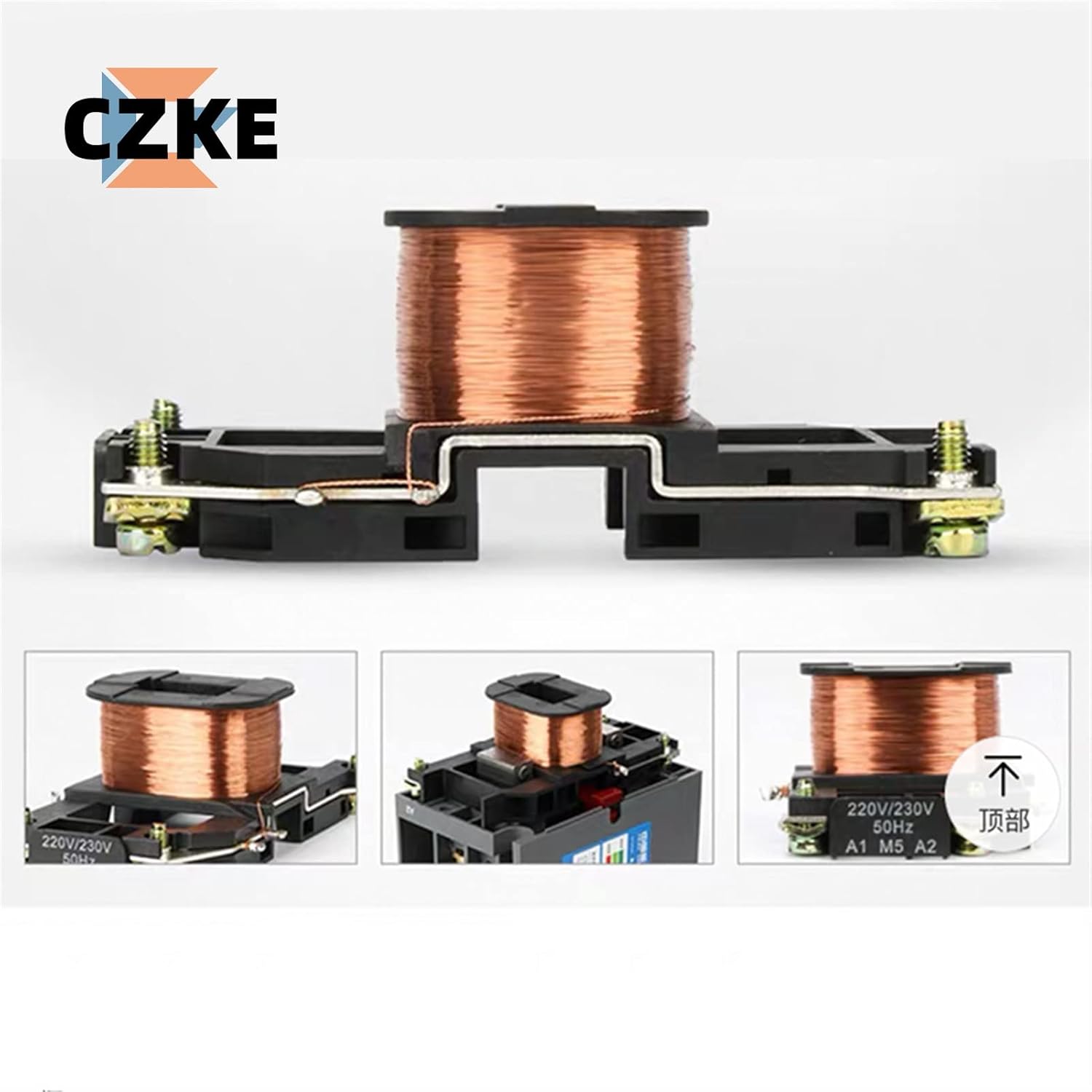 CJX2s-3211 AC Contactor 32A 3 Poles NO NC Coil Voltage 24V 36V 110V 220V 380V 50Hz Din Rail Mounted (Color : AC 24V)