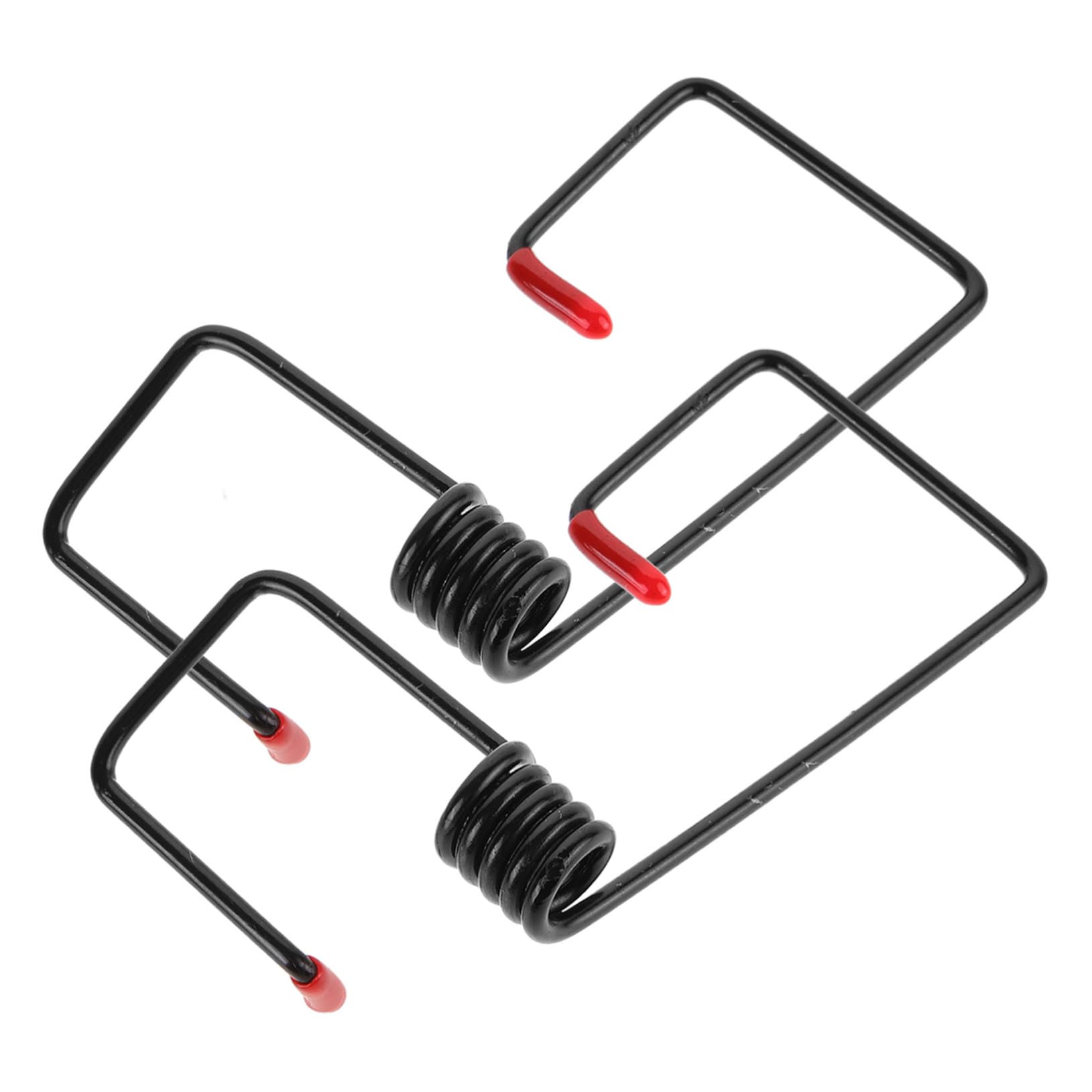 Resorte de brazo de limpiaparabrisas resistente de metal negro 8