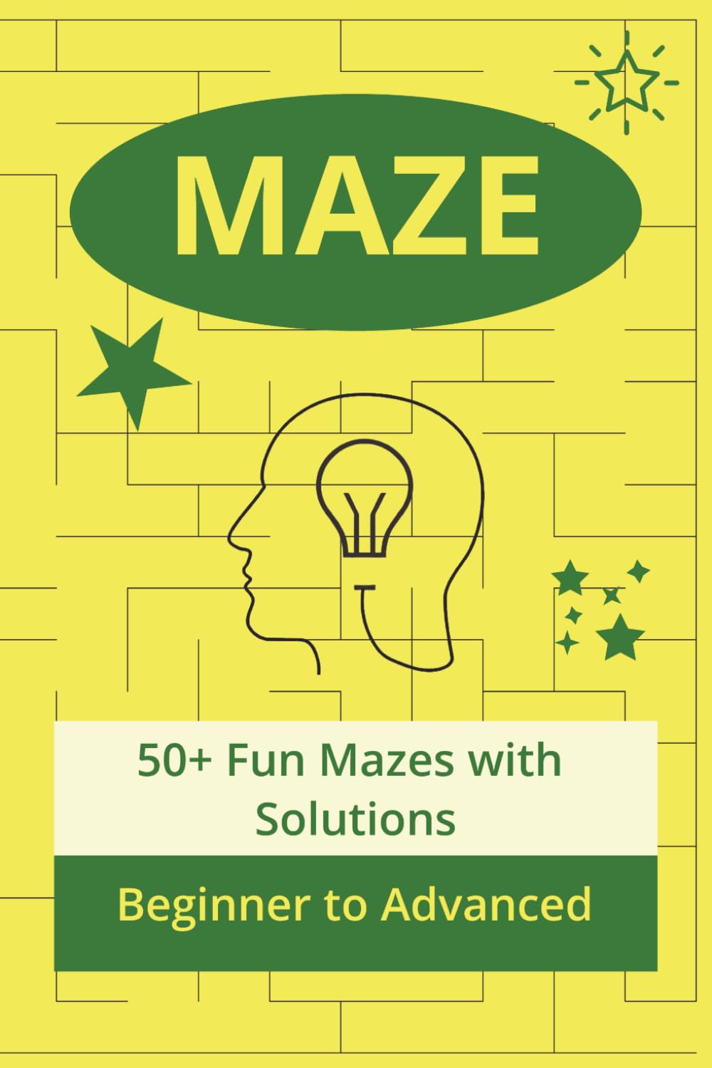Amazing Maze Puzzle Book for Kids: Maze Puzzle Book for Kids| 6x9 inches | 110 pages | 50+ Fun Mazes ...from Easy to Hard with Solutions