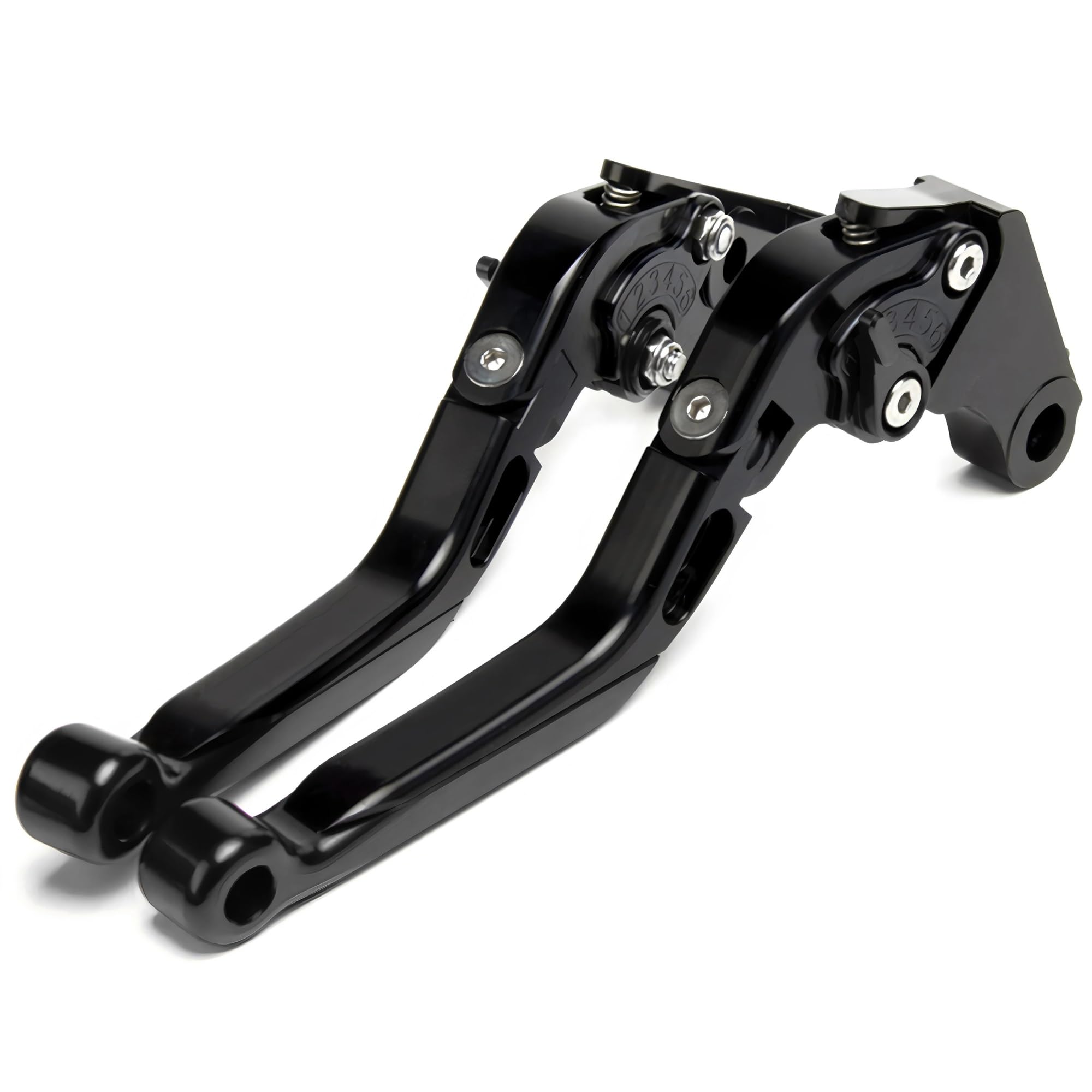 FLBZBLKASL Motorcycle Short Brake Clutch Levers Brake Clutch Adjustable Lever for Aprilia for Shiver 750 for 900 for SHIVER/GT/750/900 Handles Parts Motorcycle Levers