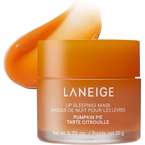 LANEIGE Lip Sleeping Mask: Nourish, Hydrate, Vitamin C, Murumuru & Shea Butter, Antioxidants, Flaky, Dry Lips