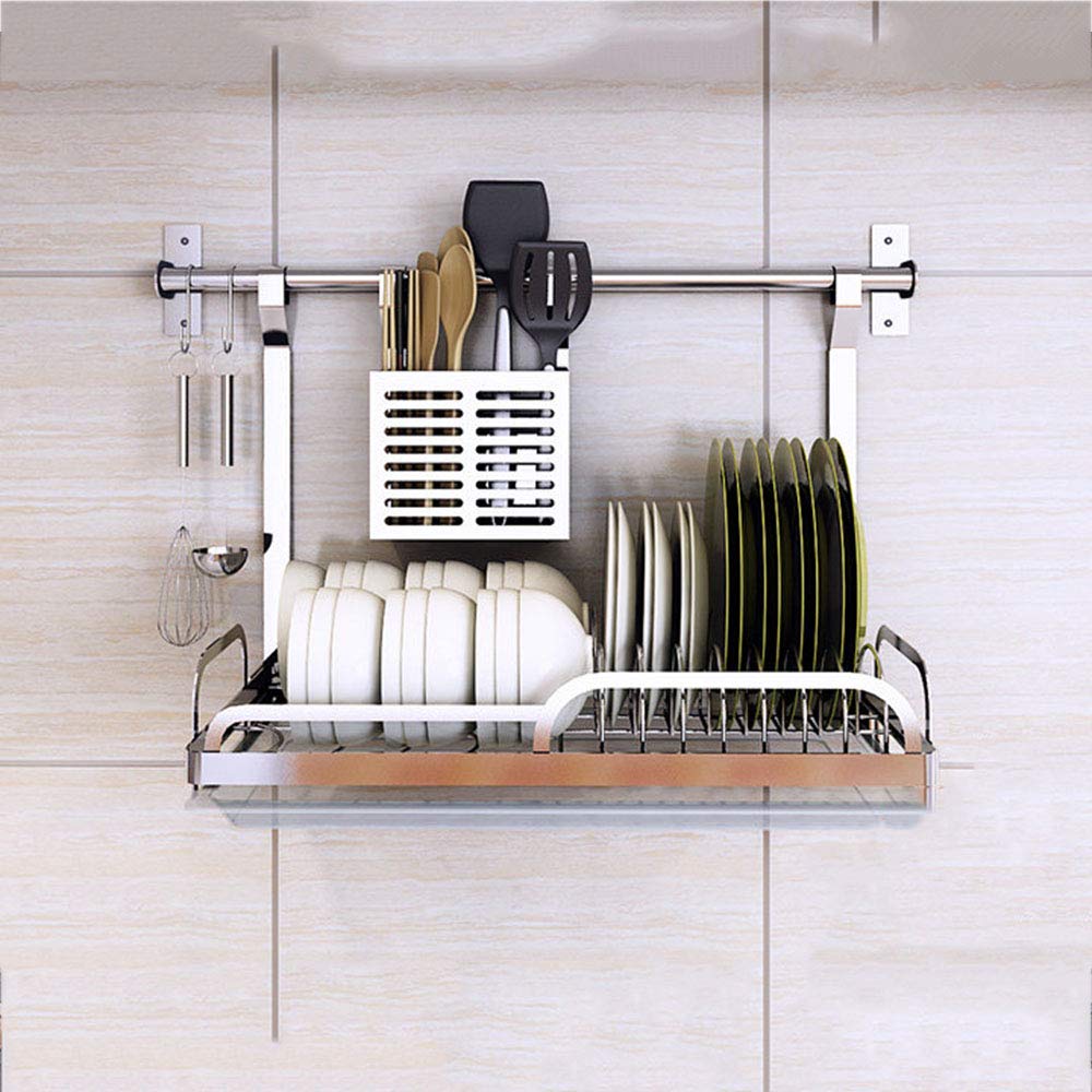 ORGANIZER ORGANIZZATORE PER CUCINA SCOLAPIATTI SCAFFALE DA APPOGGIO RIPIANI 62CM