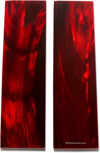 EZSMITH Báscula de mango de cuerno de búfalo (parte superior plana) - (4.50 x 1.25 x 0.25)