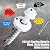 EAGLE 1 (500 Count) Metal Roofing Screws Painted Hex Washer Head Sheet Metal Roof Screw. Self Starting/self Tapping Metal to Wood, Sheet Metal Roofing siding Screws ~ EPDM Washer (1", White)