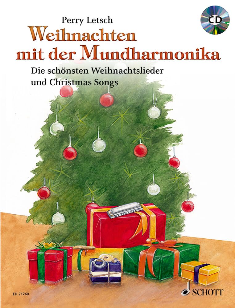 Weihnachten mit der Mundharmonika: Die schönsten Weihnachtslieder und Christmas Songs. Mundharmonika.