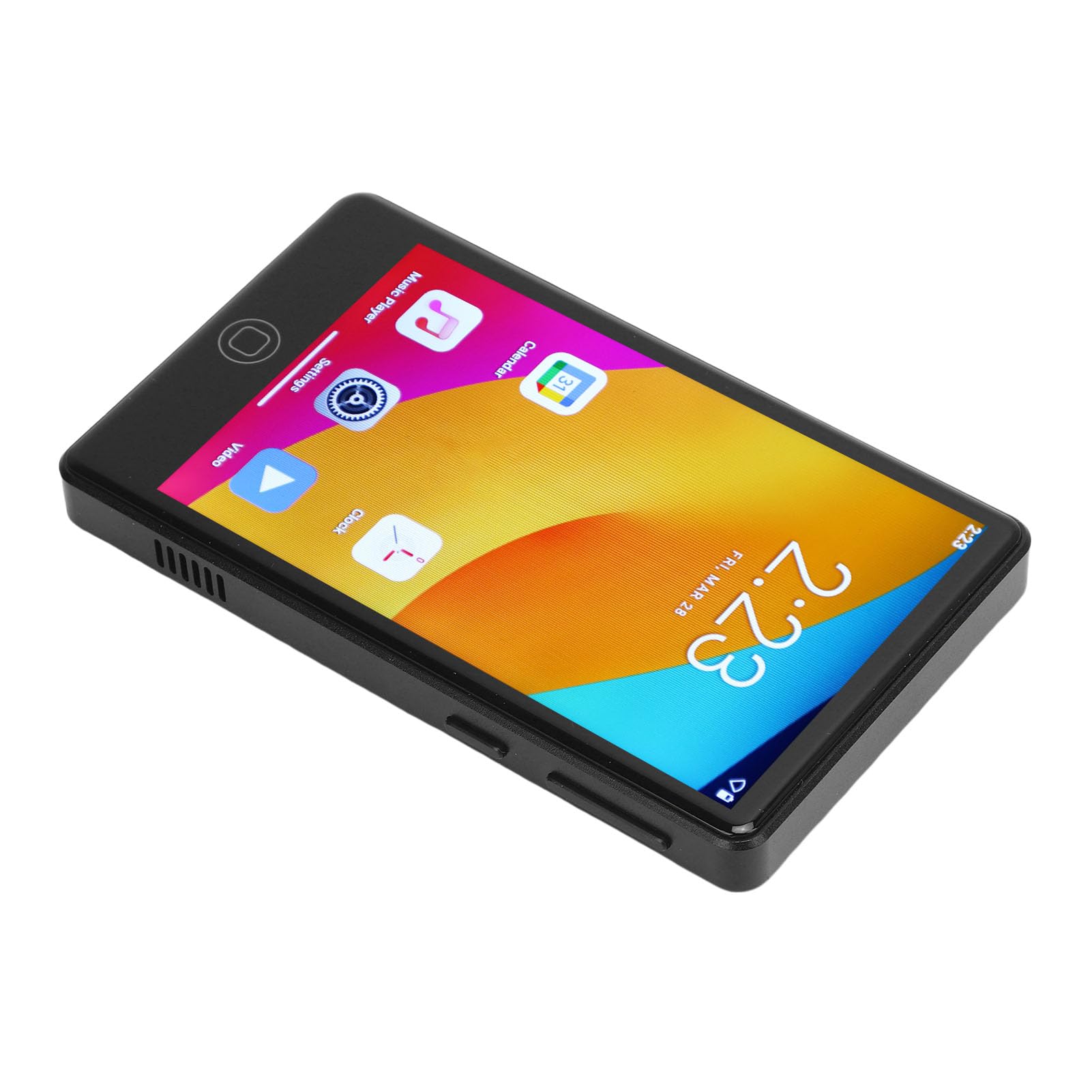 Bewinner Lecteur MP3 Bluetooth avec 192 Go de Stockage, Puce MTK6750 à 8 Cœurs et écran LCD Entièrement Tactile pour Les Amateurs de Musique et de Vidéo, Appareil de Musique Portable