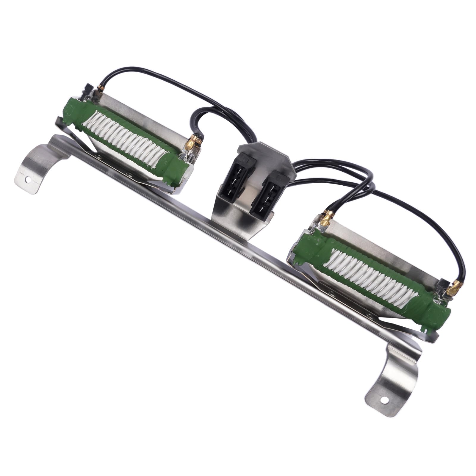 Klimaanlagen-Klimaanlagenhalter Widerstandshalter mit 2 Widerständen 7D0971804E passend für Transporter T4 1990-2003 Vorwiderstand Halter Klimaanlage