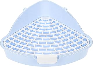 NOLITOY 2 Peças Caixa De Vaso Sanitário De Coelho Bandeja De Maca De Coelho Suporte De Almofada De Treinamento De Coelho Penico Pequeno Vaso Sanitário De Plástico Coelho Potty Bandeja De