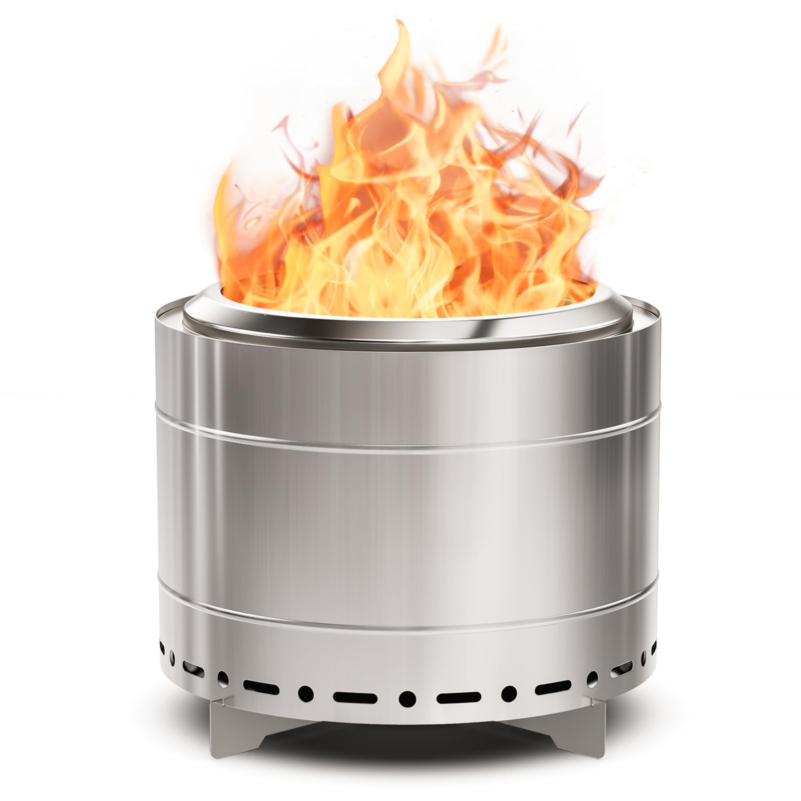 Amazon.com : Panovue 19.5 inch Smokeless Fire Pit with Carry Bag