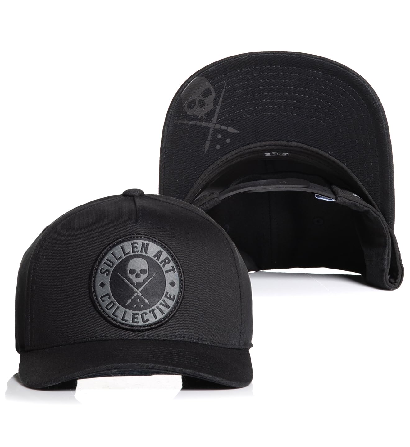 Sullen Clothing Snapback Cap BOH Curved Flexfit Schwarz Grau
