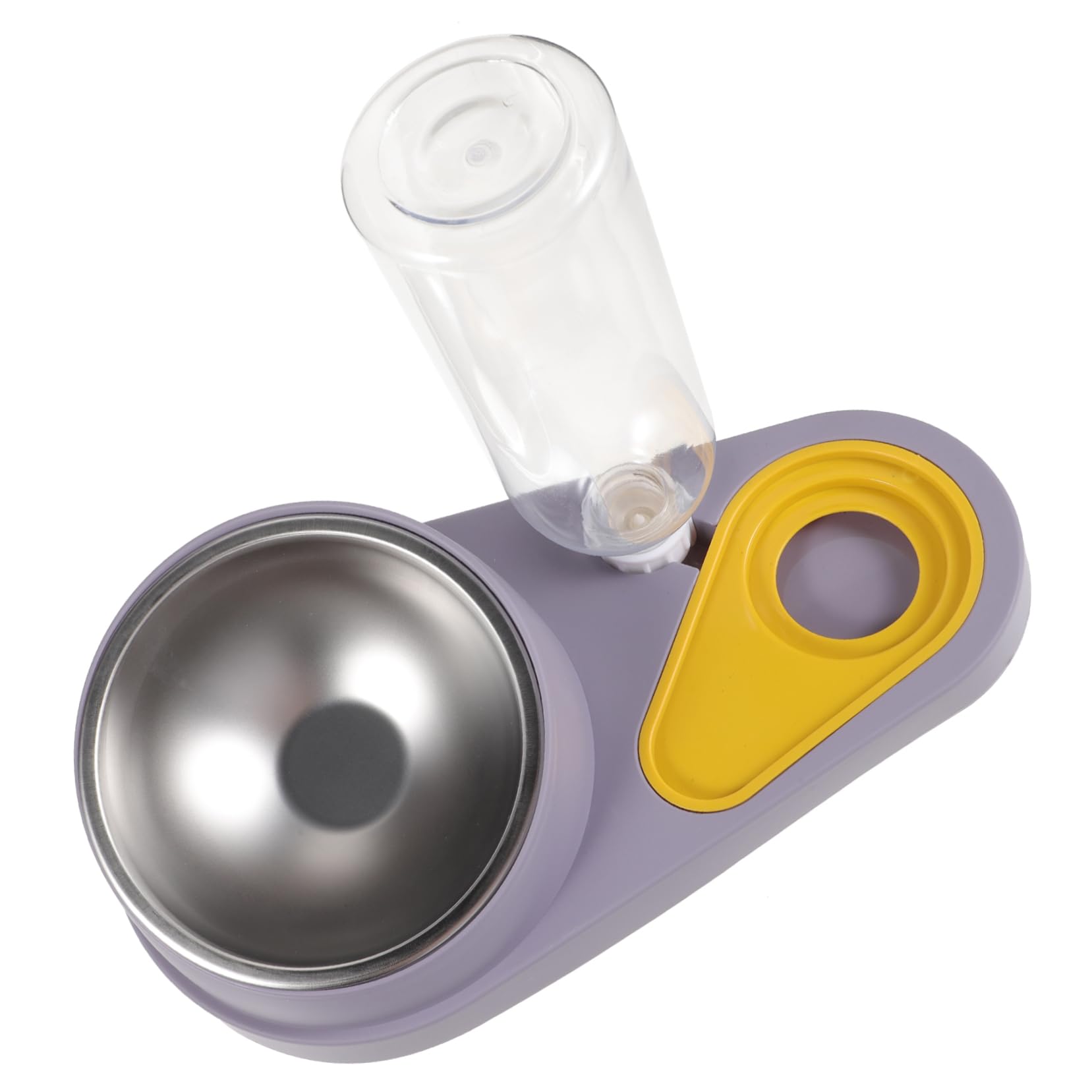 Yardwe Automatic Water Dispenser for Dogs Durable Plastic Cat Dog Bowl Set Simple to Use