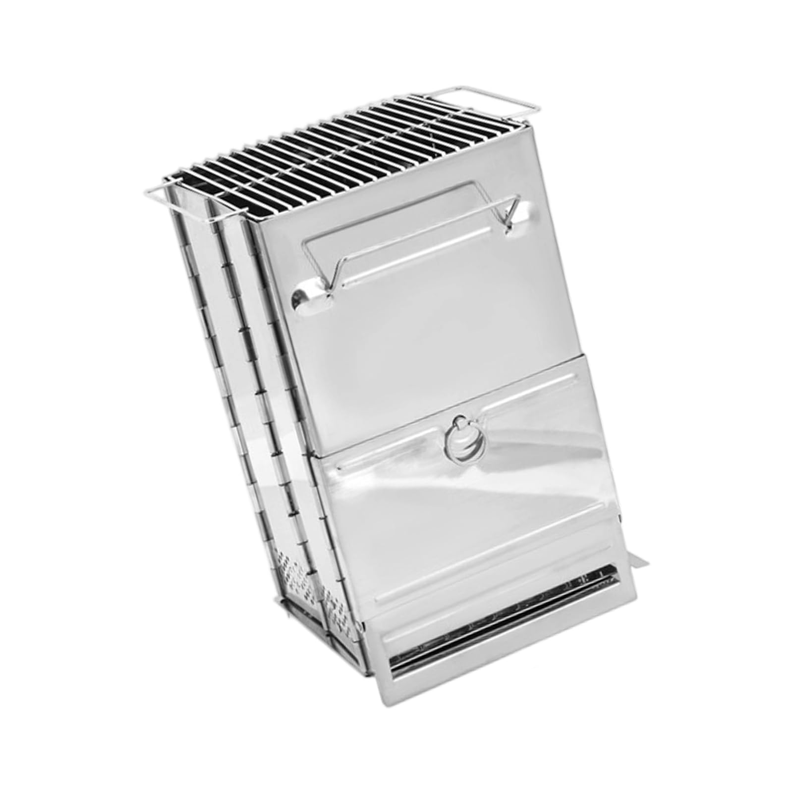 Tsophreniq Simple Carry Outdoor Barbecue Constructed of Rustless Highlighting Removable Clinker Drawer and Ventilation for Combustion Compact