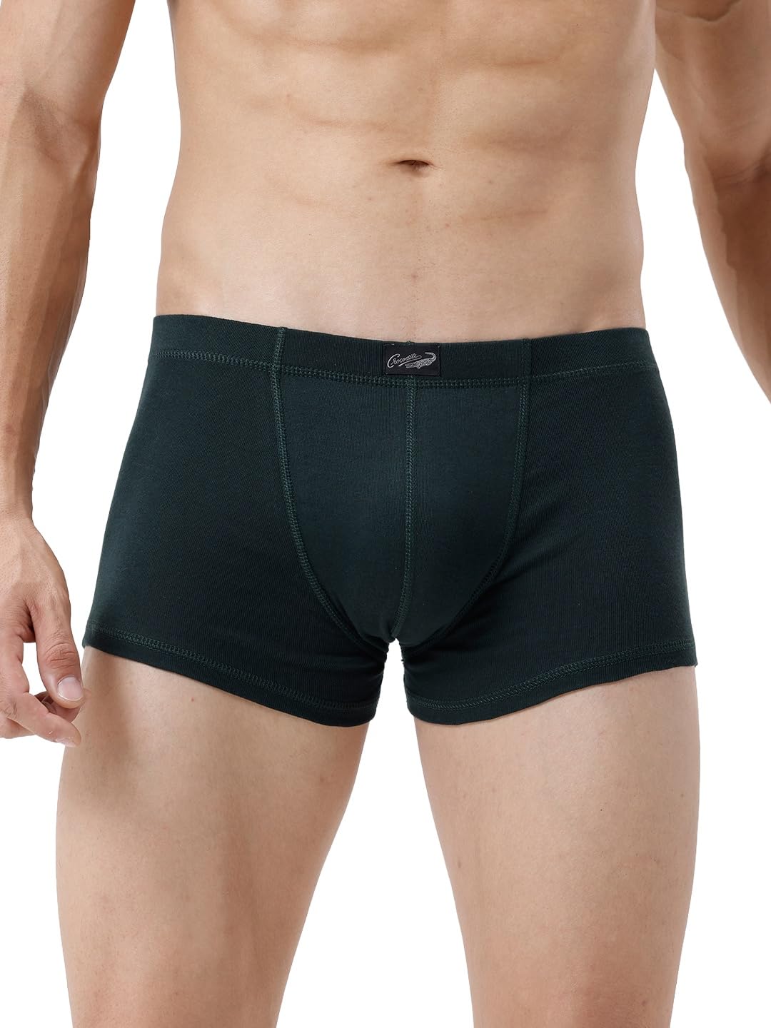 men's cotton trunk | solid mid rise briefs | comfortable fit | breathable & soft innerwear | everyday casual underwear
