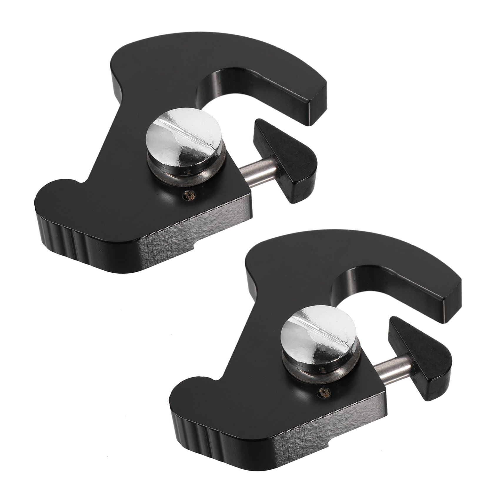 Milisten 2pezzi Clip Di Chiusura Sgancio Rapido Per Motocicletta Latch Clips Per Portapacchi Design Leggero E Resistente Facile Da Montare E Smontare Compatibile Con Sissies Bar E Rack Bagagli