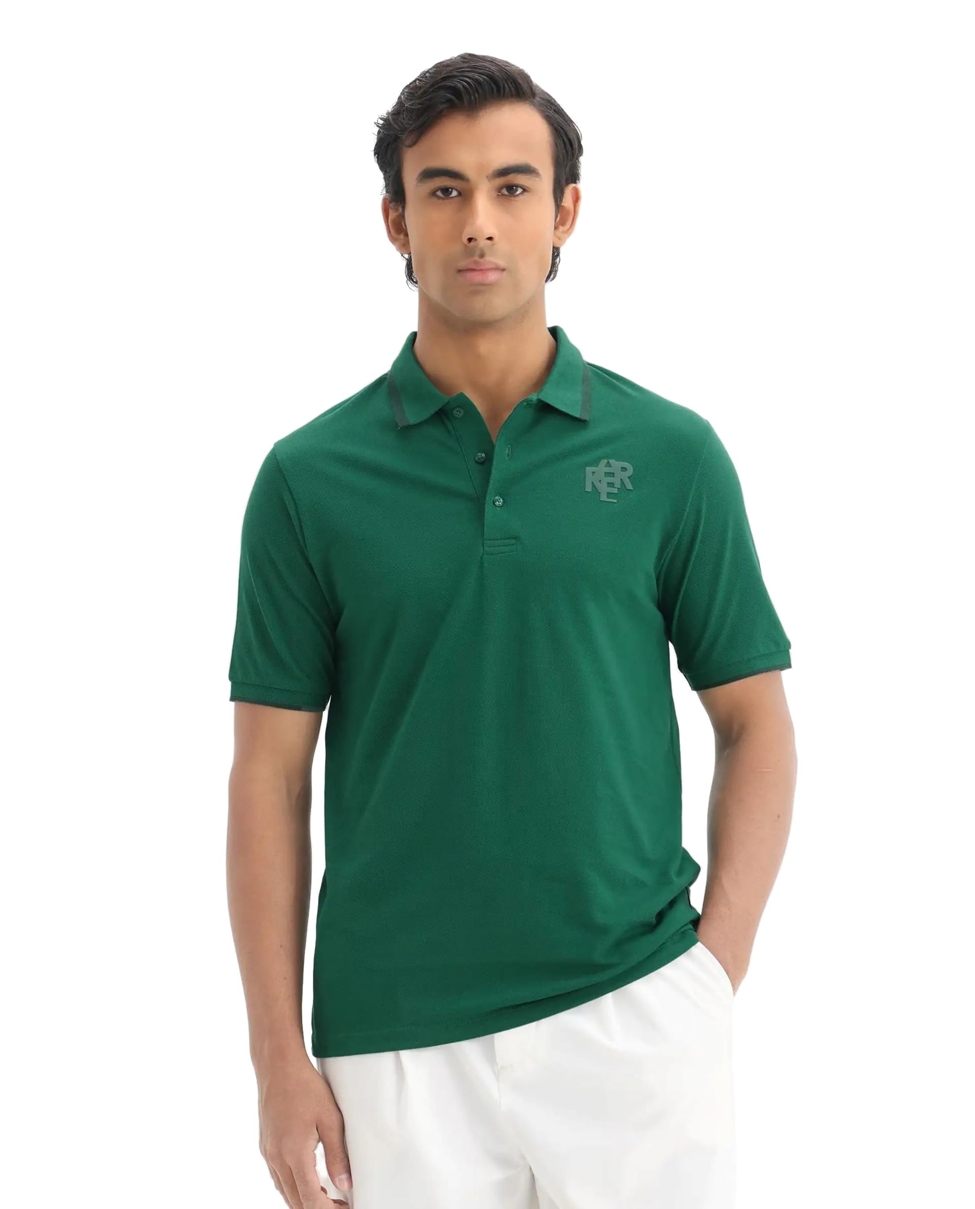 rare rabbit Regular fit Plain Polo-picture-20