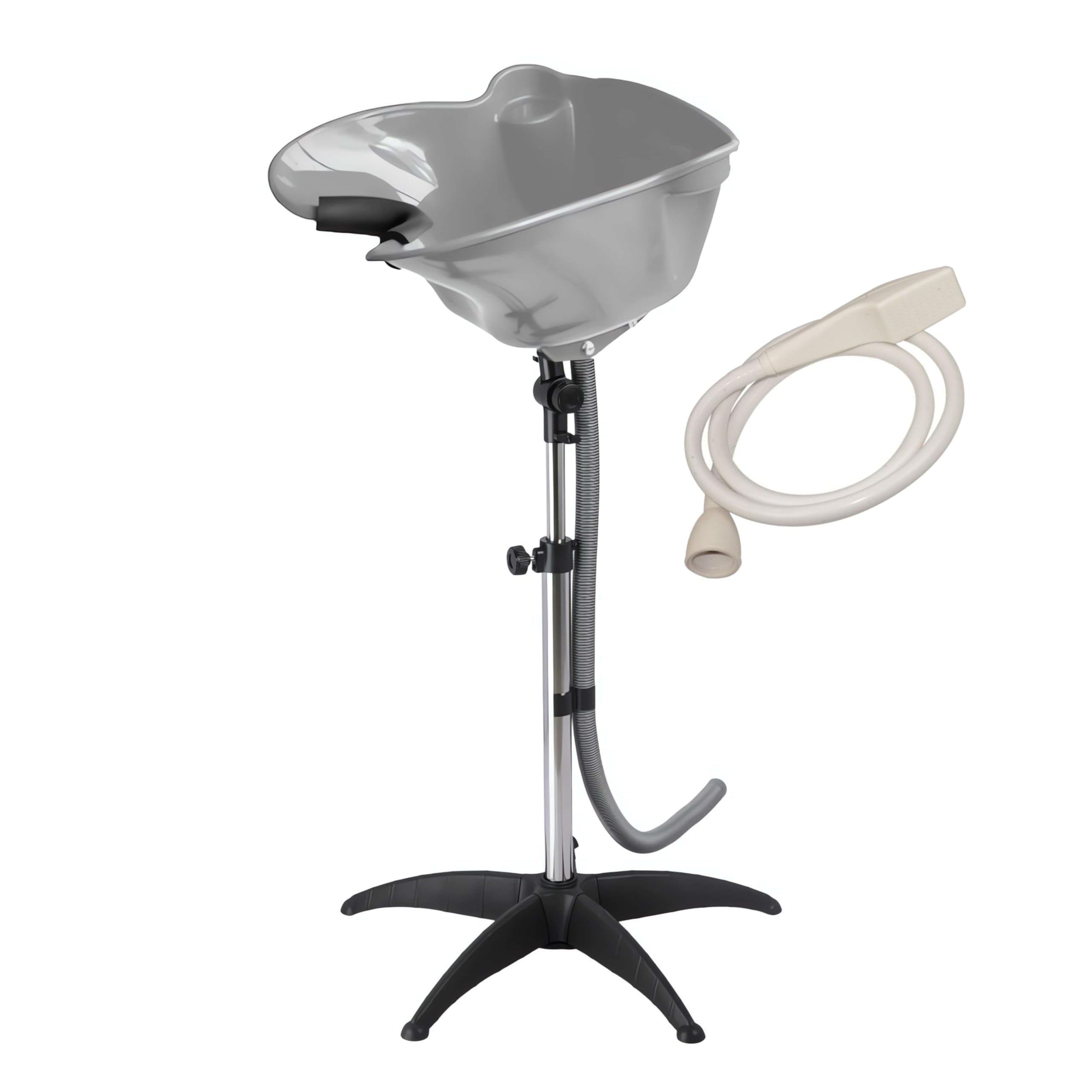 Biotiff Grey Hairdressing Head Wash Tray With Hand Shower (Grey)