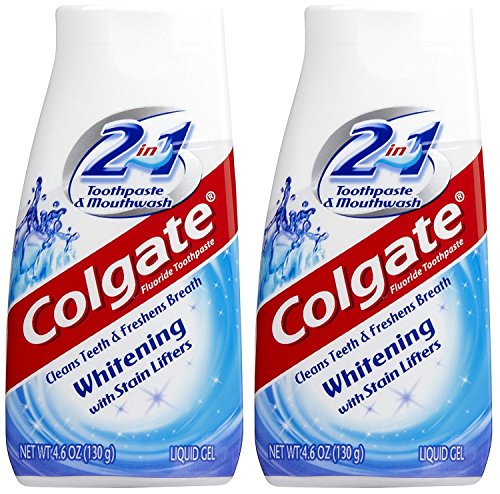 Colgate 2-in-1 Whitening Toothpaste & Mouthwash - 4.6 oz - 2 pk