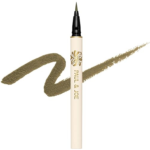 Paul & Joe Liquid Eye Liner CS 130 - Edición limitada - Colección de otoño - Radiante - Color de alto pigmento - Larga duración - Peuplier -