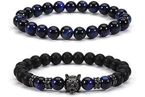 Wucuifu 8 Pack Bracelet: A Gemstone Symphony for Healing and Style