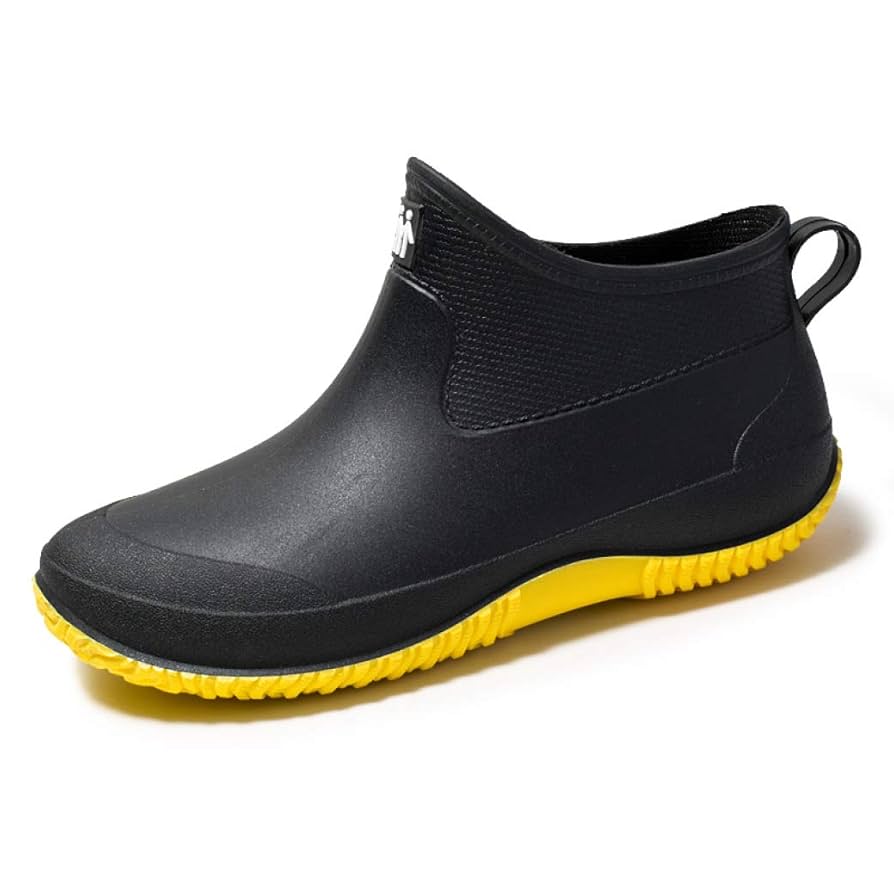 Amazon.co.jp: Rain Shoes, Men's, Short, Waterproof, Rain