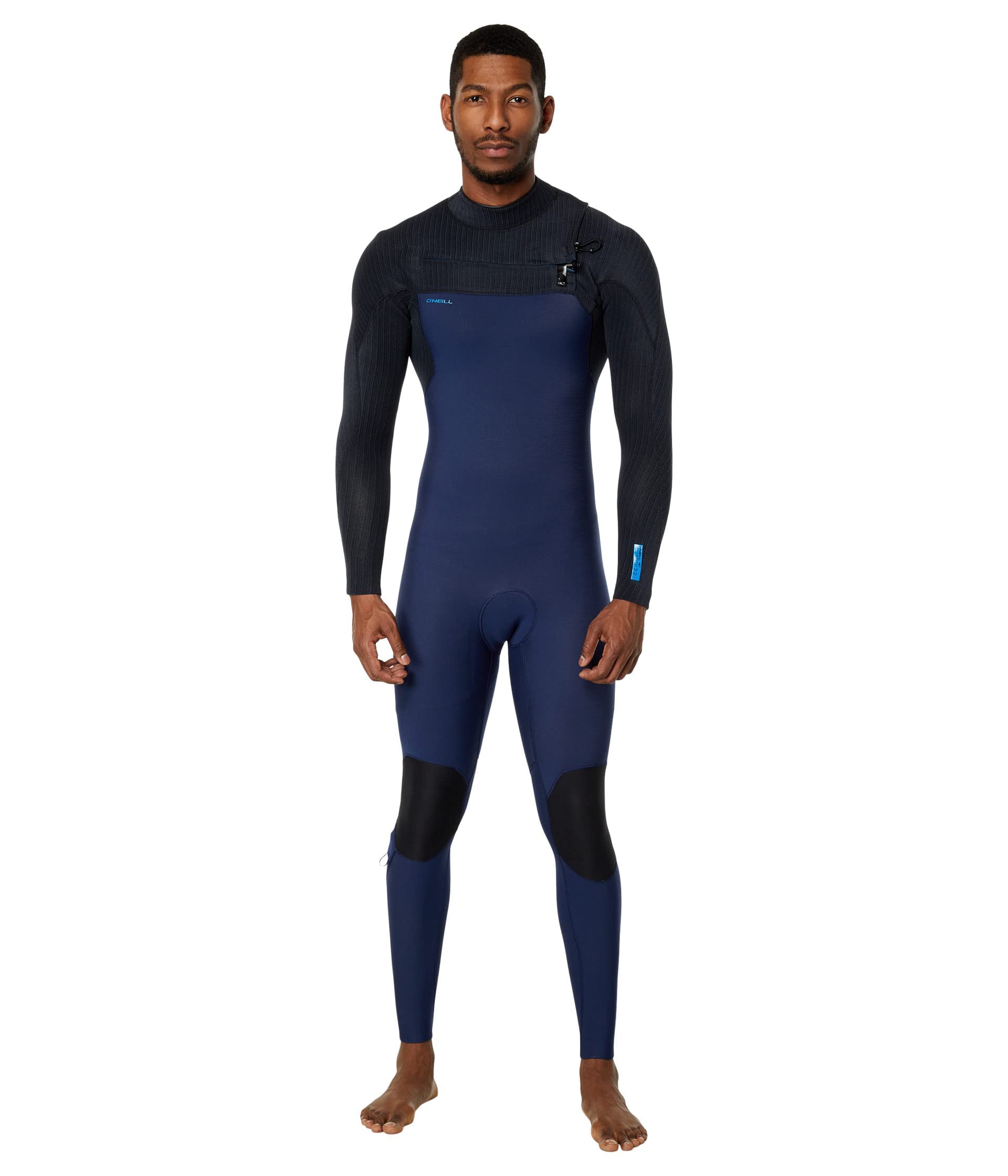 Amazon.com: O'Neill Hyperfreak 3/2+ mm Chest Zip Full Wetsuit Navy